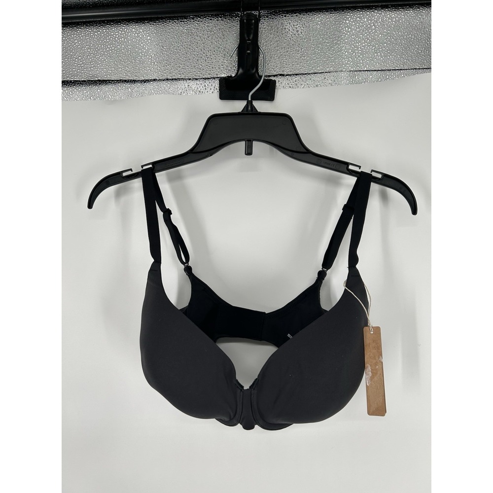 SKIMS Fits‎ Everybody T Shirt Bra Padded Size 34DDD Onyx Full Coverage Wired